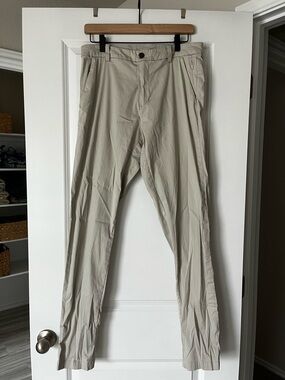 lululemon athletica Light Beige Chino-Style Men's Pants